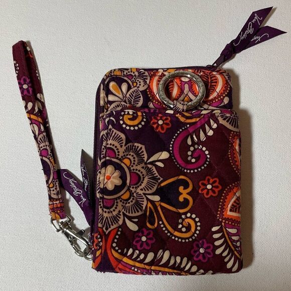 Vera Bradley retired Safari Sunset Double ID Wristlet - Picture 2 of 5